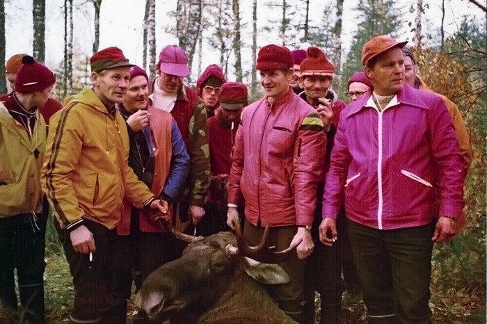 Erämiehet ja saalis 1974