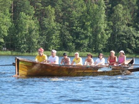 Kirkkovene liikkeellä 5.8.2010