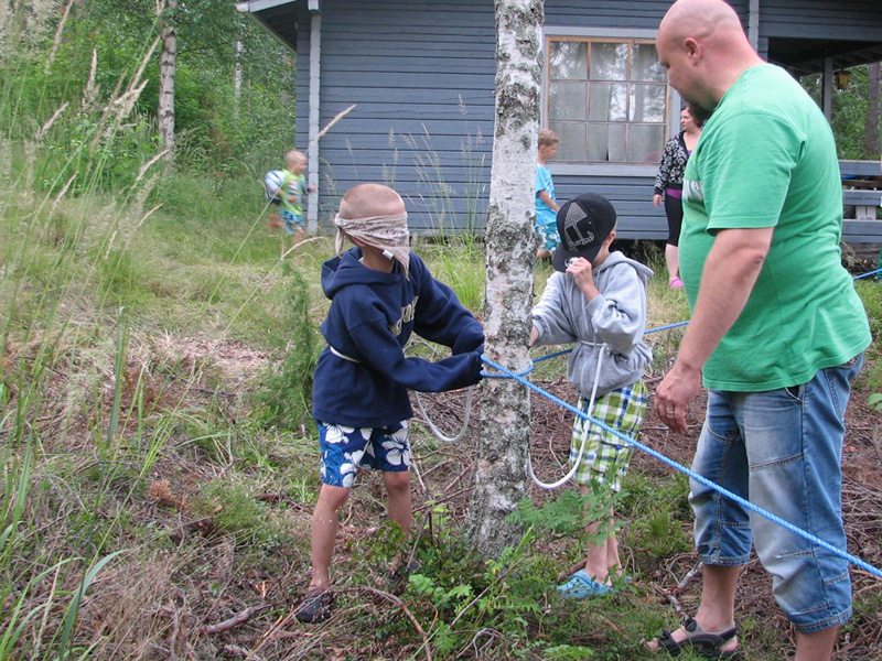 Kesäjuhlat 2013 Lasten luontopolkutehtävä 