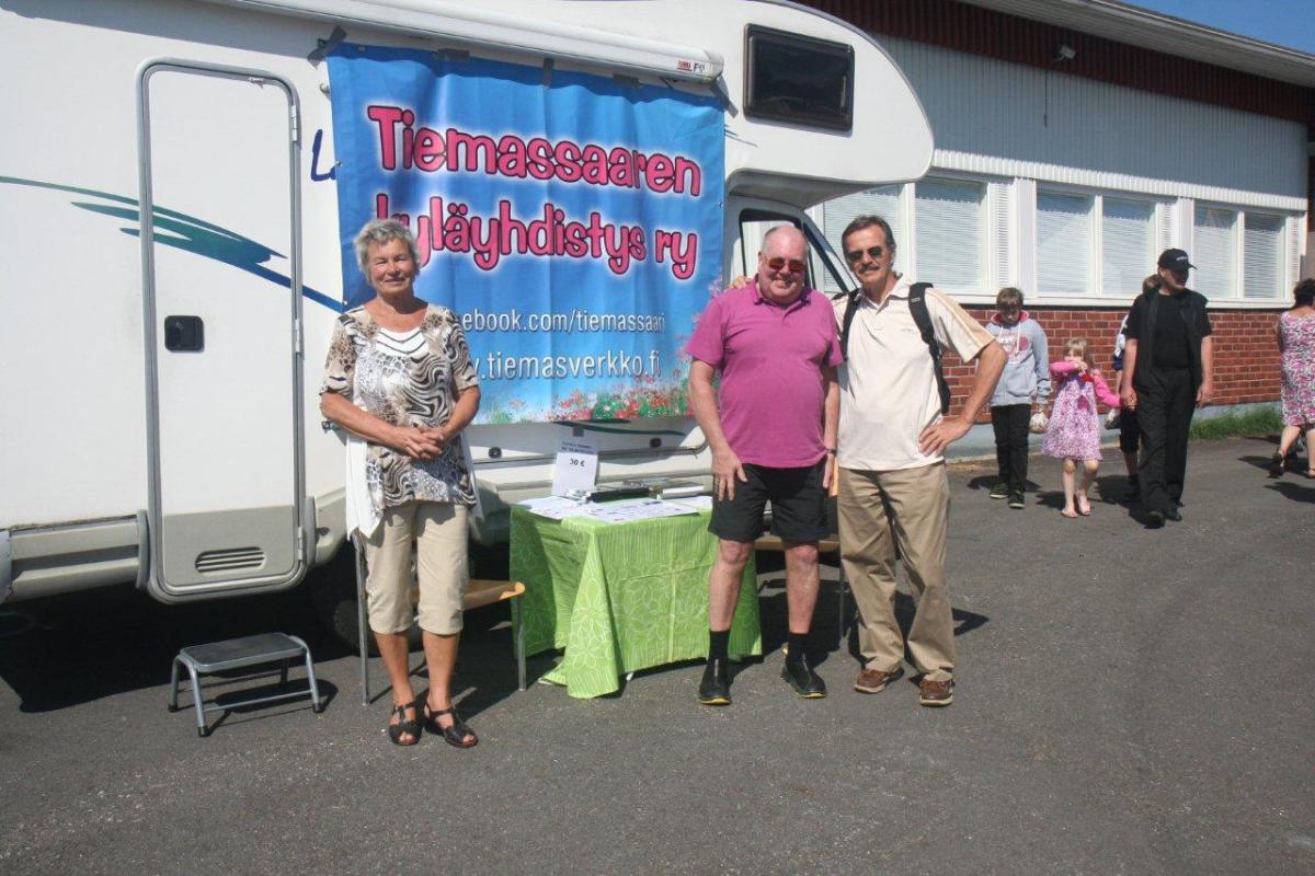 Olimme taas Lipposmarkkinoilla 3.8.2013 