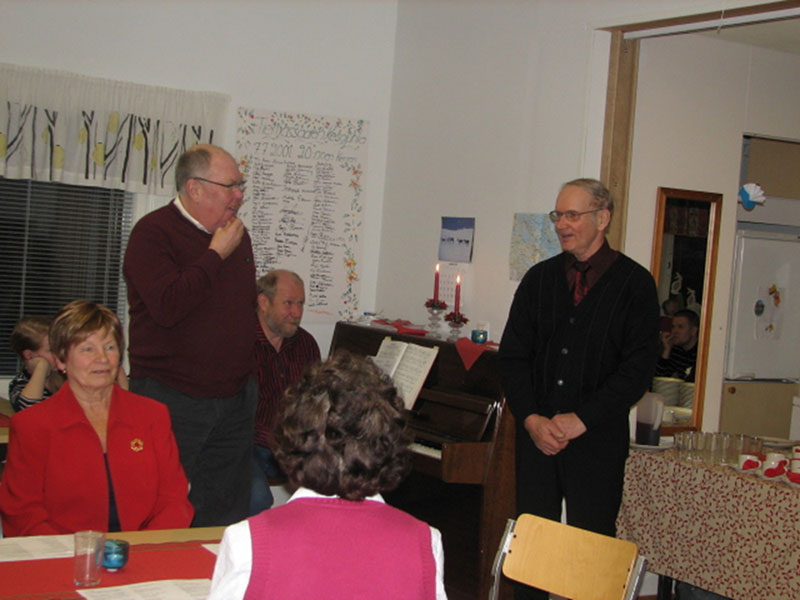 Pekka Heinimö ja Ilpo Vellonen pikkujoulut